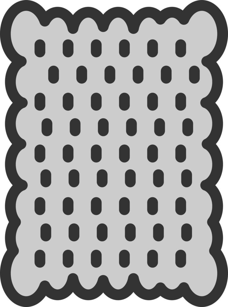Biscuit Vector Icon Design