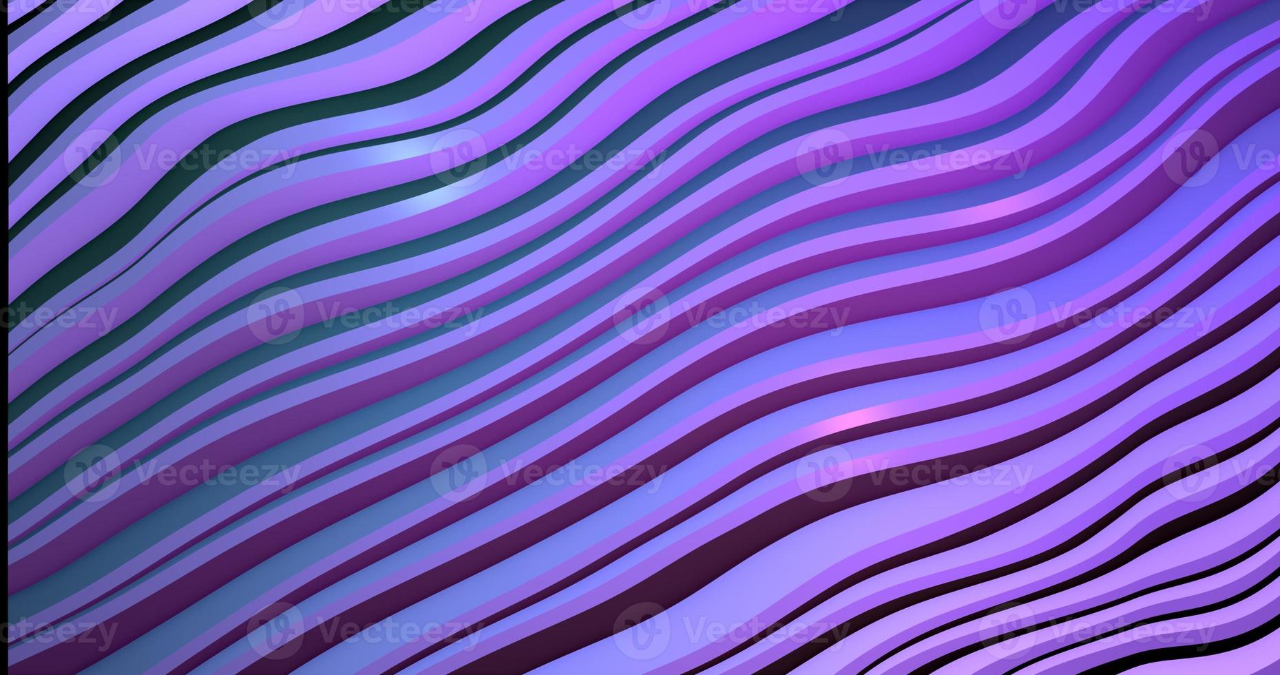 Abstract background of purple diagonal gradient unusual shiny bright beautiful lines and moving wave photo