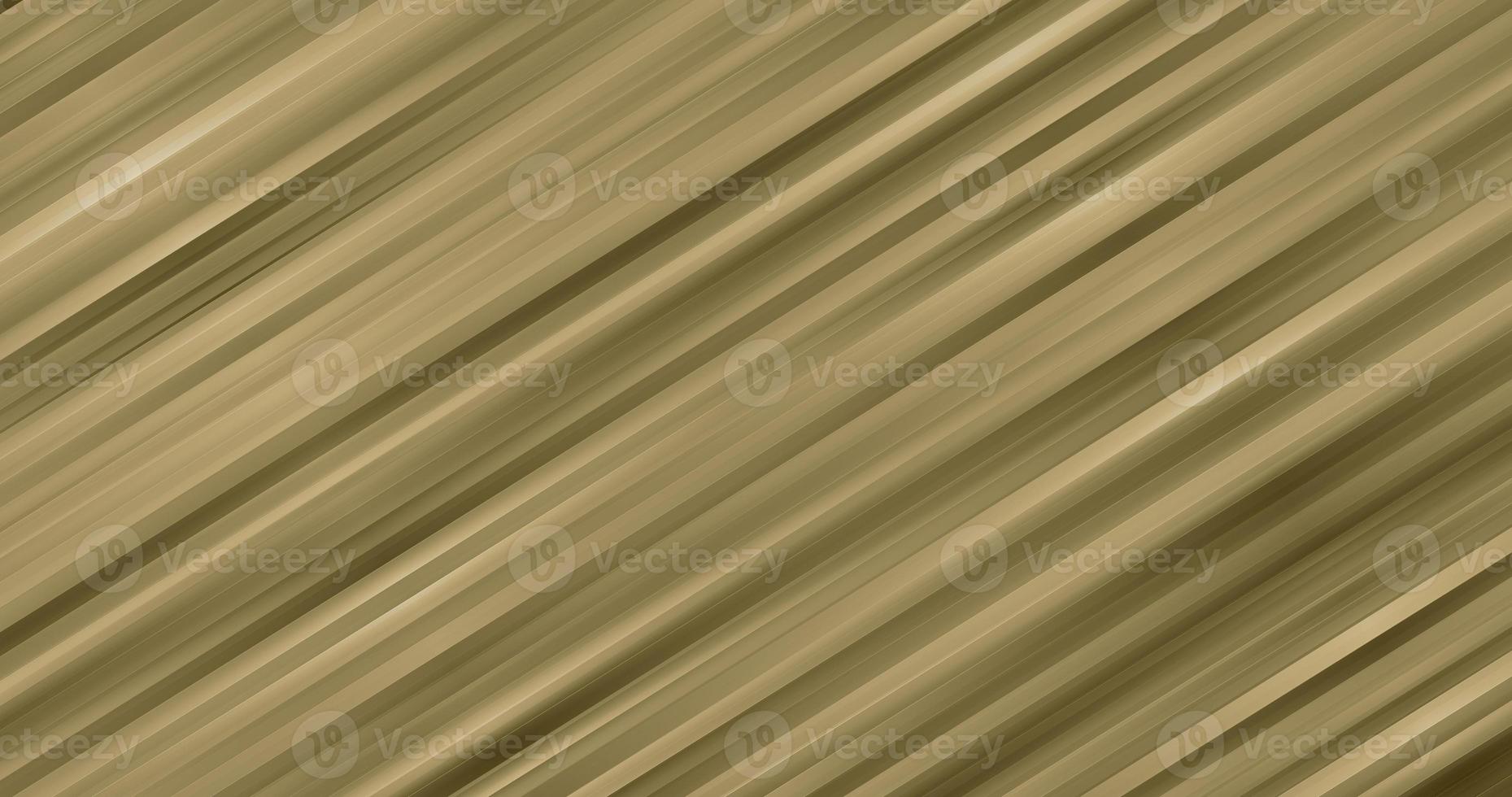 fondo abstracto de barras diagonales de oro amarillo metálico de líneas de rayas iridiscentes y cambiando su escala foto
