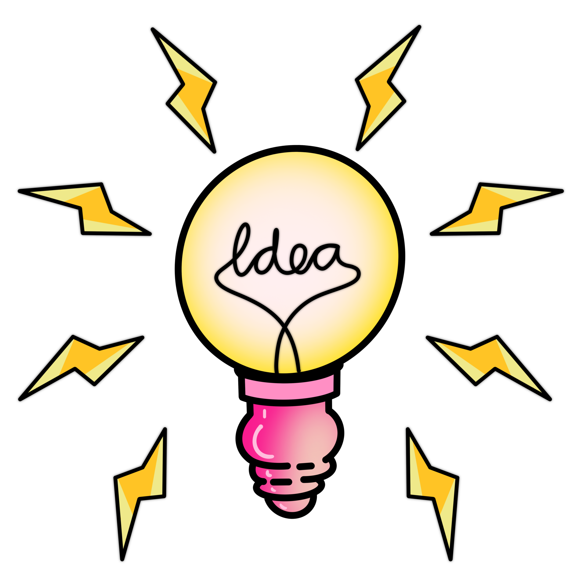 Flash Idea Bulb 16416886 PNG