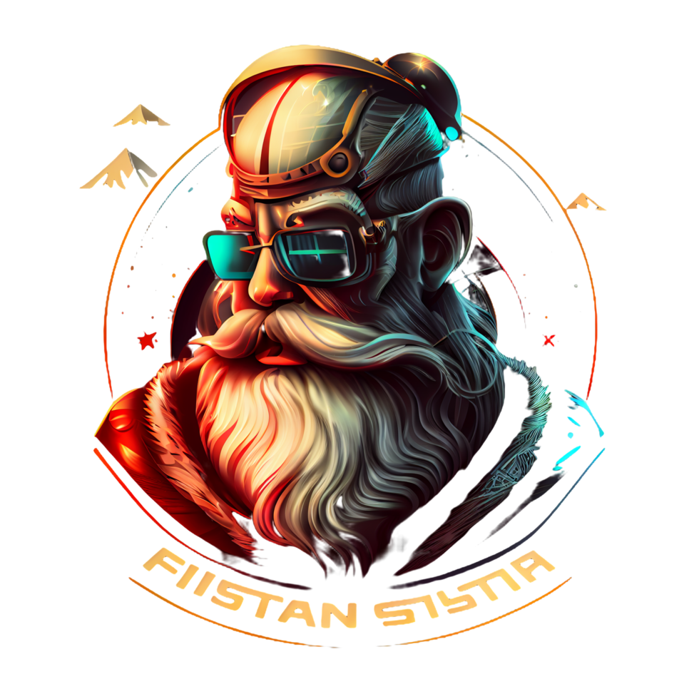 futuristico Santa Claus png