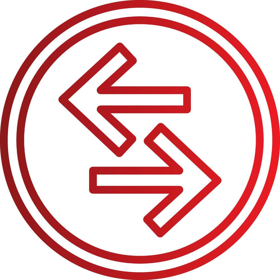 Left Right Arrow Vector Icon