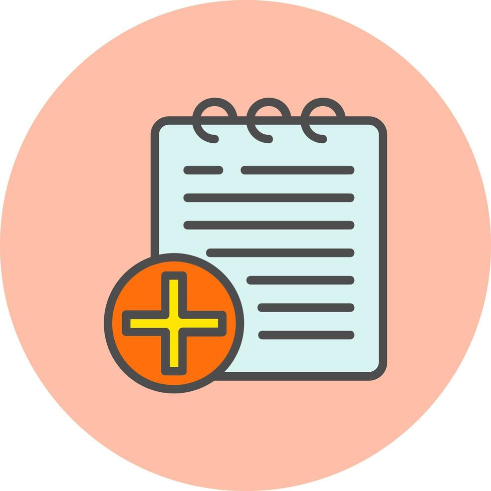 Notepad Vector Icon