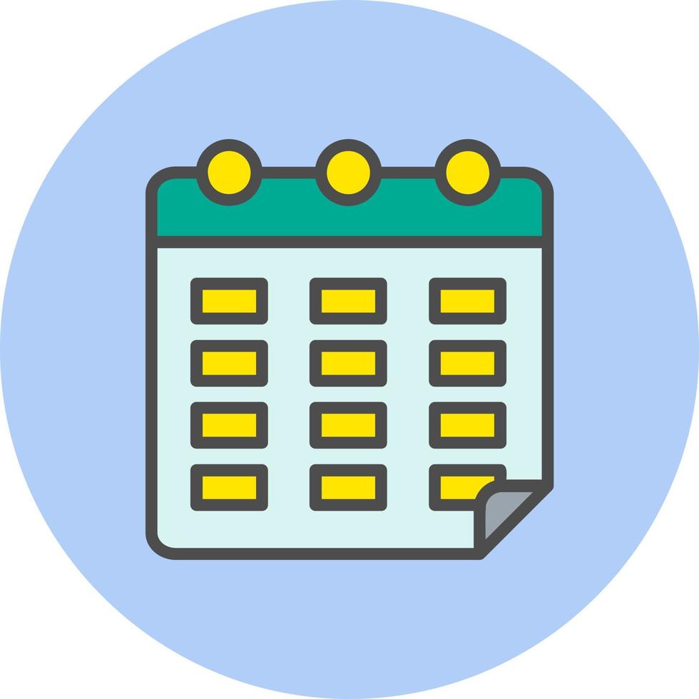 Calendar Vector Icon