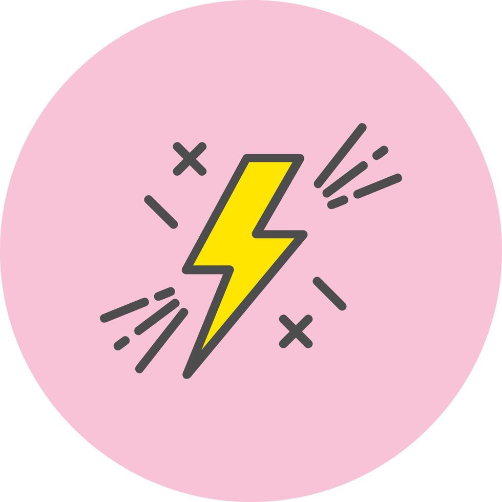 Lightning Vector Icon