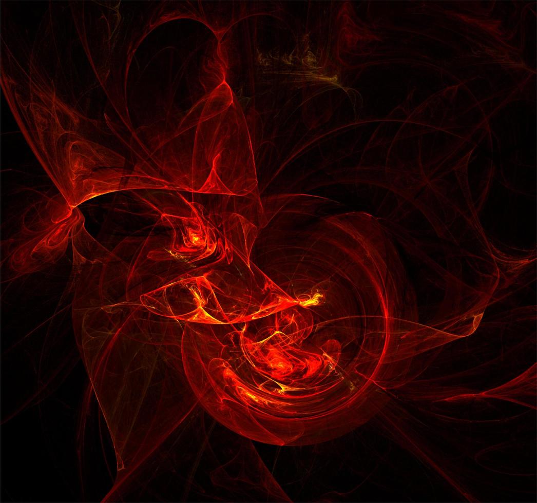 abstract background of bright orange-yellow lines on a black background, neural network, design photo