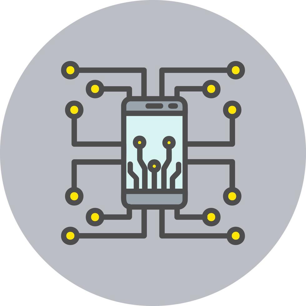 Digitalization Vector Icon