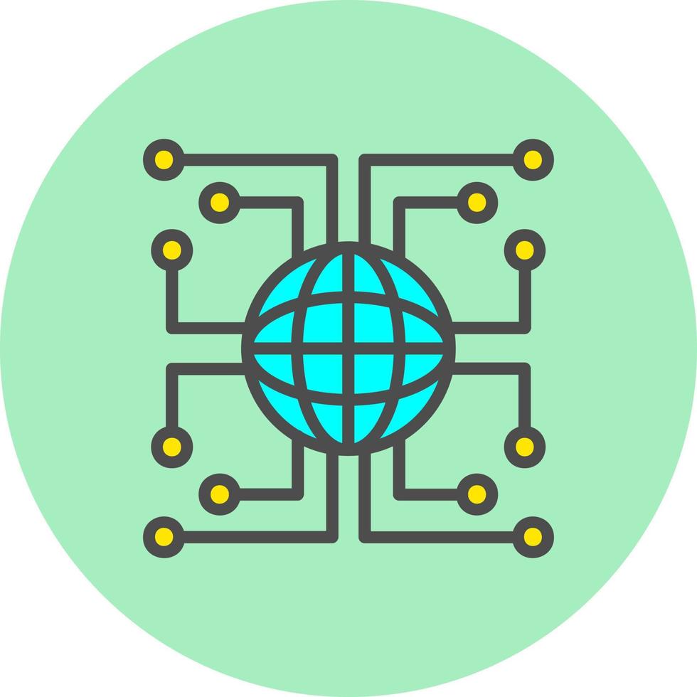 Digitalization Vector Icon