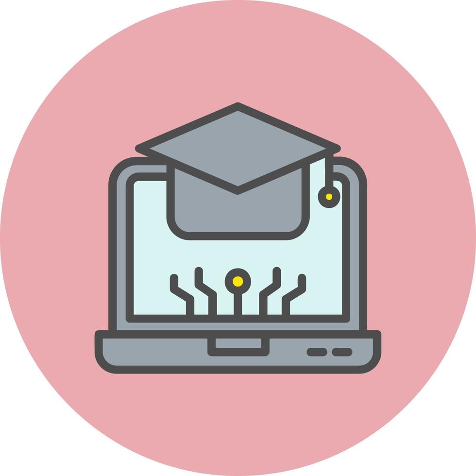 Elearning Vector Icon