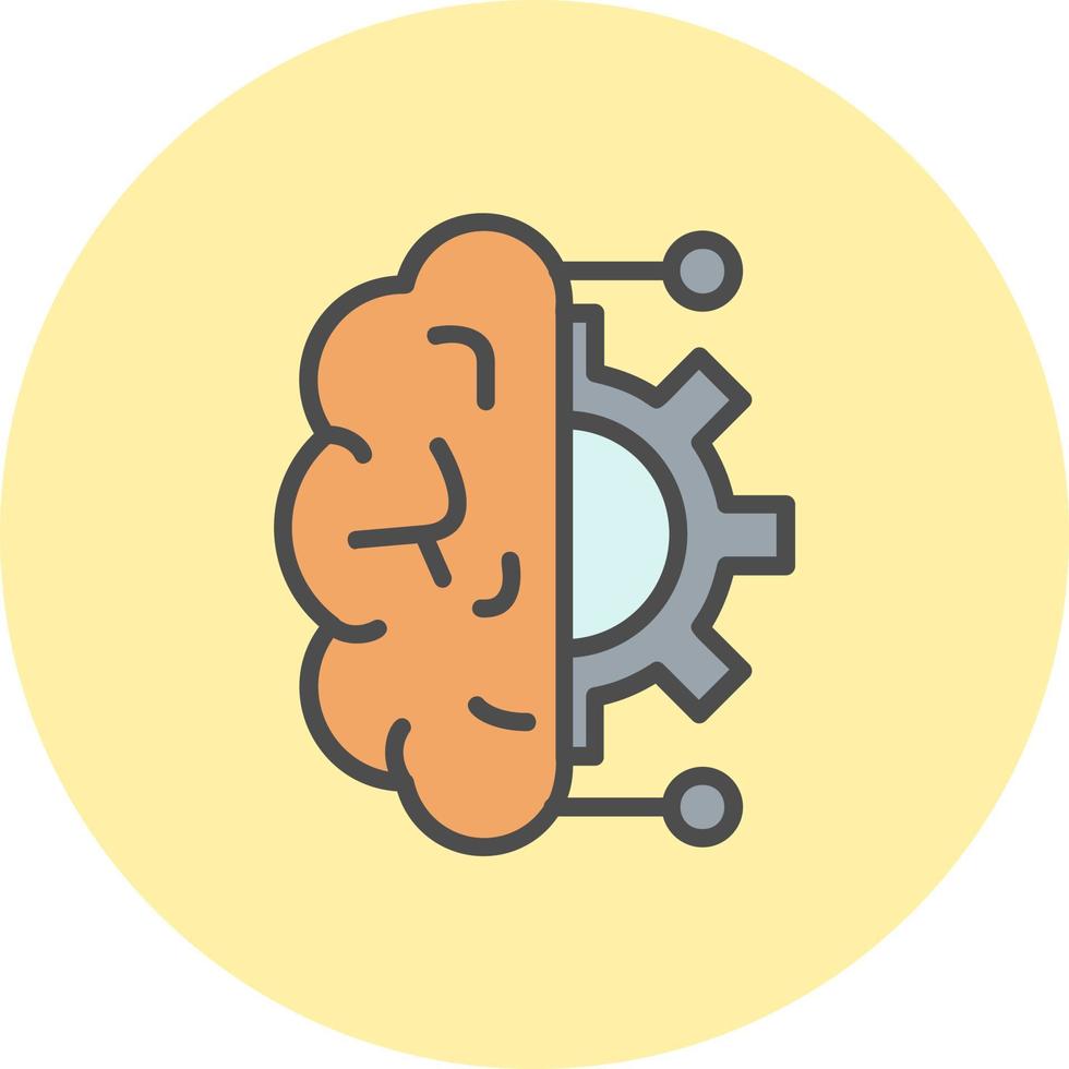 Artificial Intelligence Vector Icon