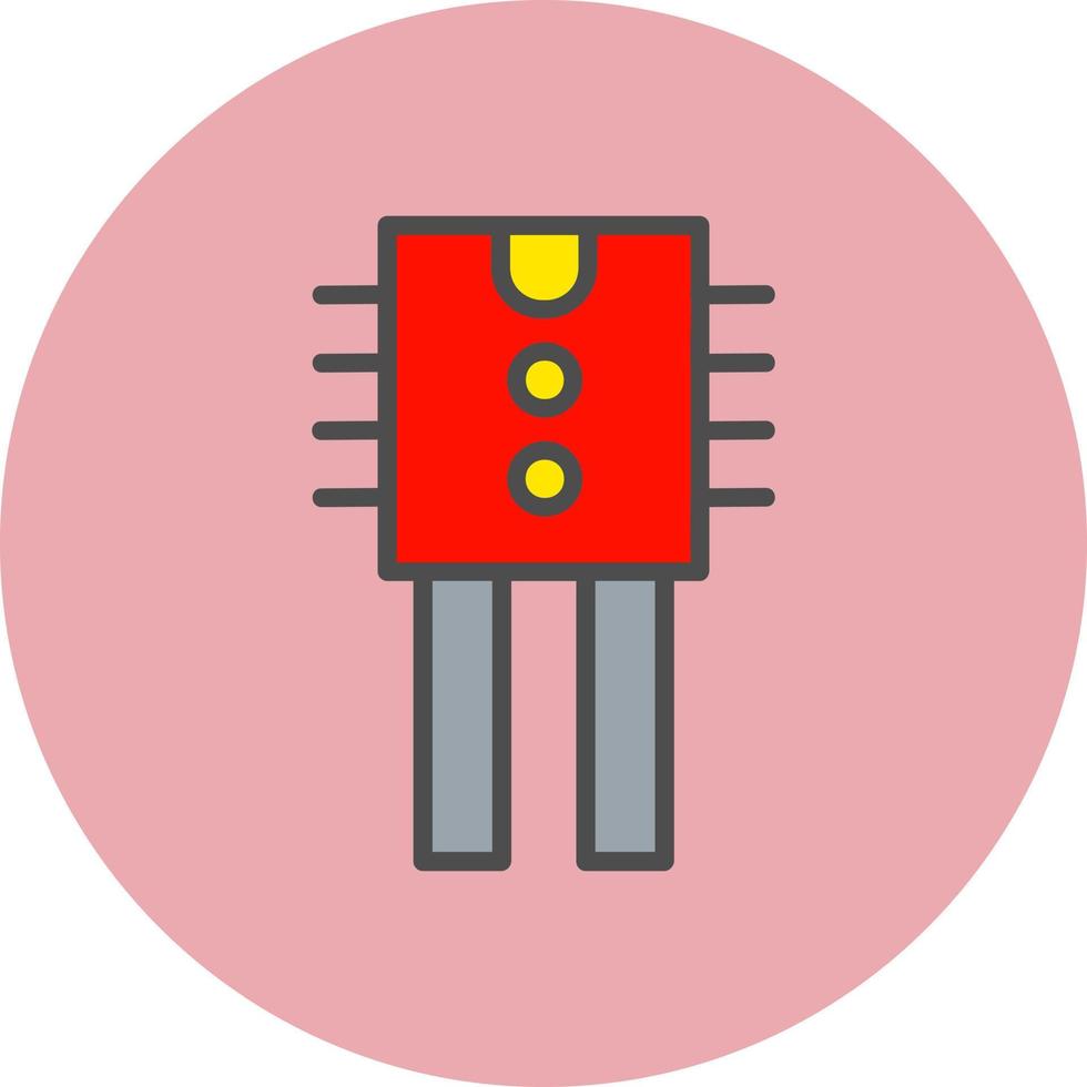 Transistor Vector Icon