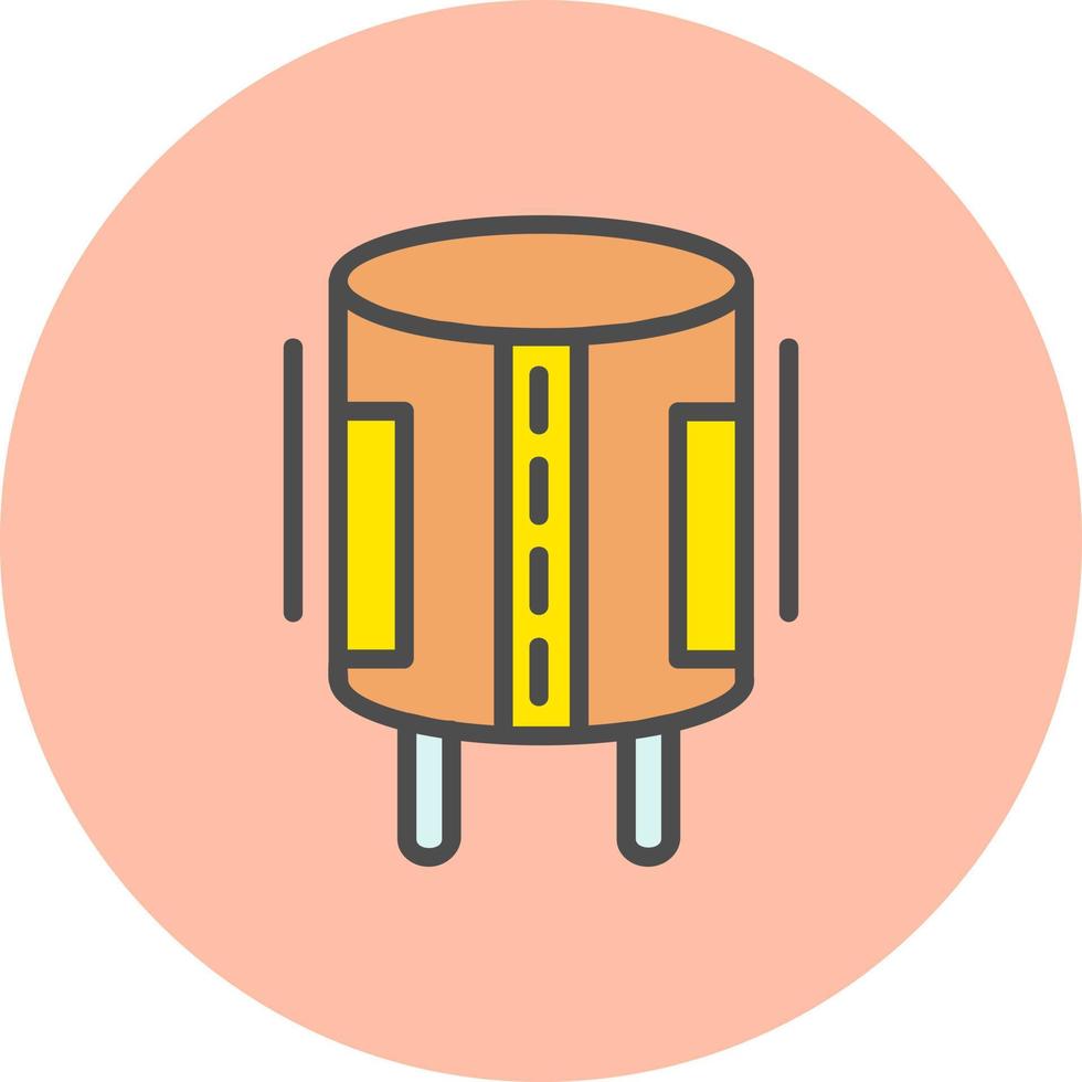 Capacitor Vector Icon