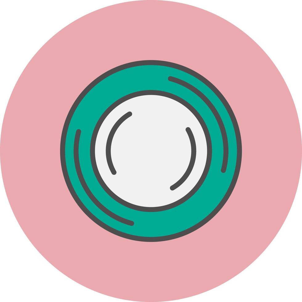 Plate Vector Icon