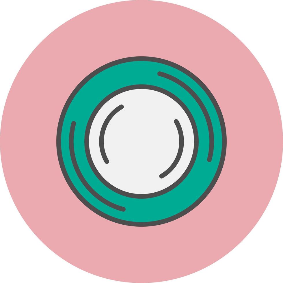 Plate Vector Icon