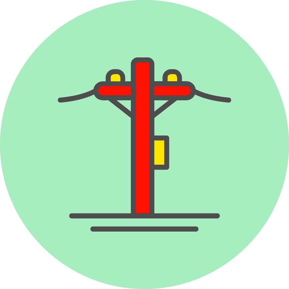 Electric Tower Vector Icon