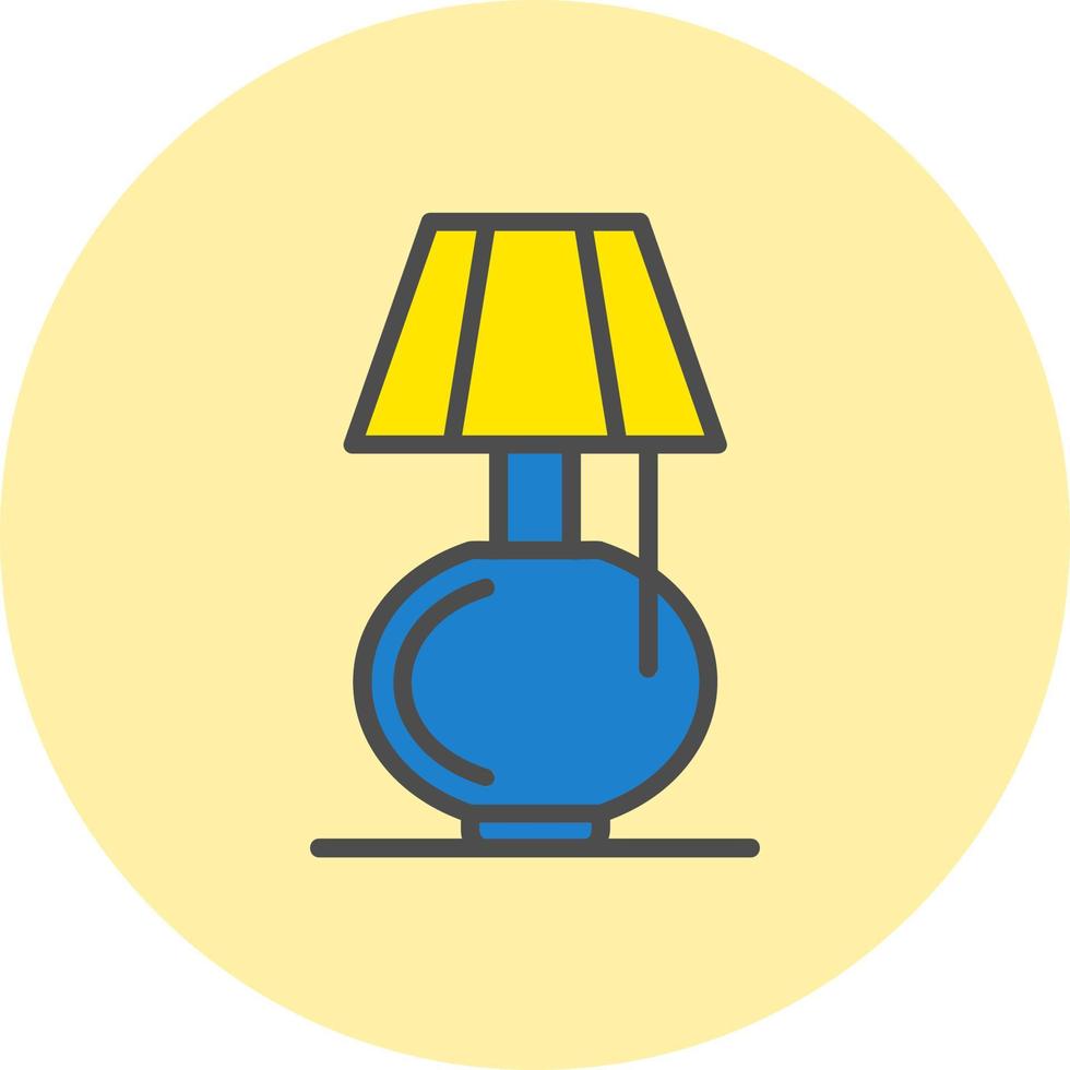 Table Lamp Vector Icon 16418280 Vector Art at Vecteezy