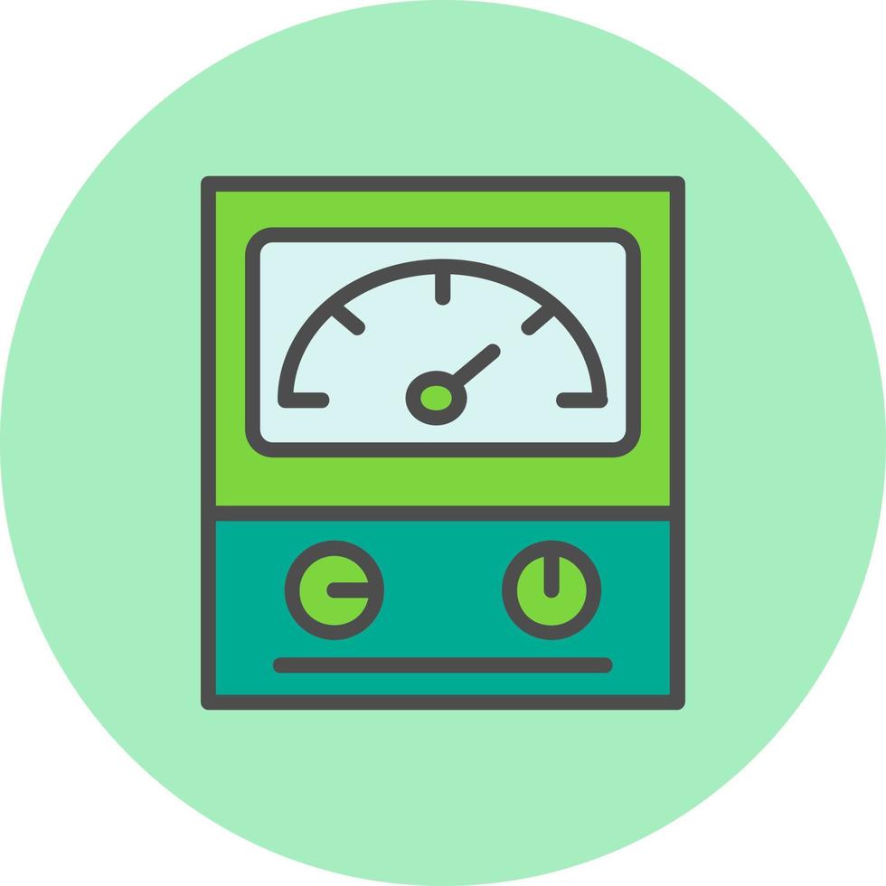 Ammeter Vector Icon