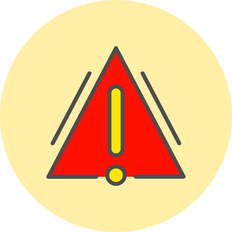 Danger Vector Icon