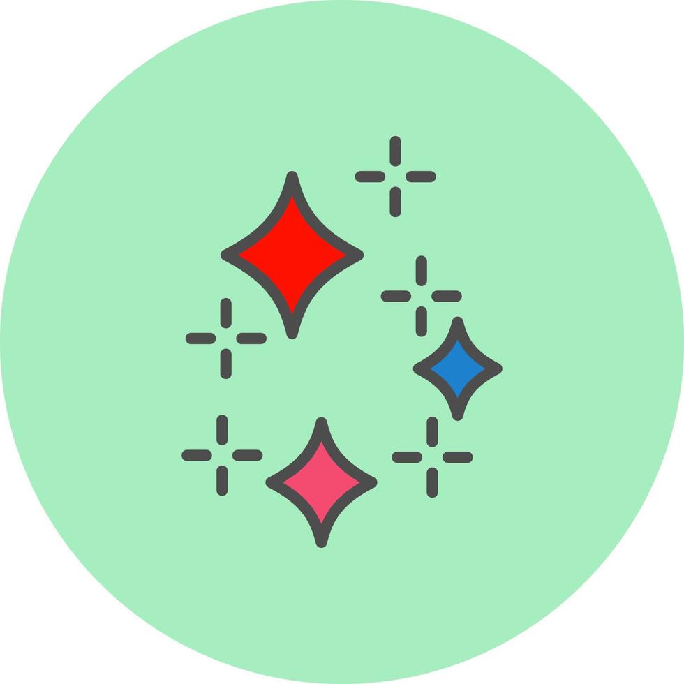 Glitters Vector Icon