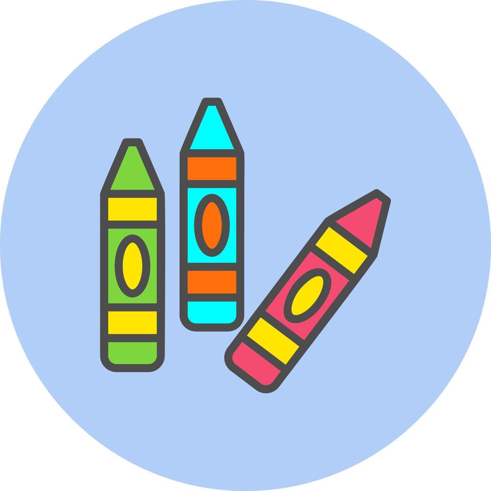 Crayon Vector Icon