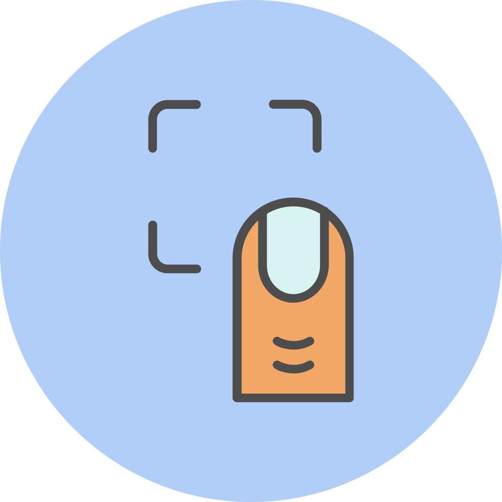 Touch Id Vector Icon