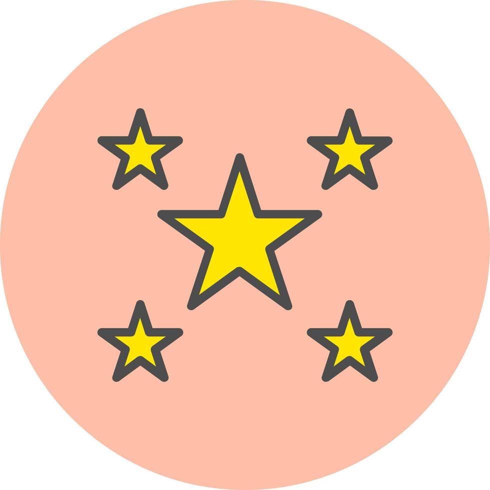 Stars Icon Design vector