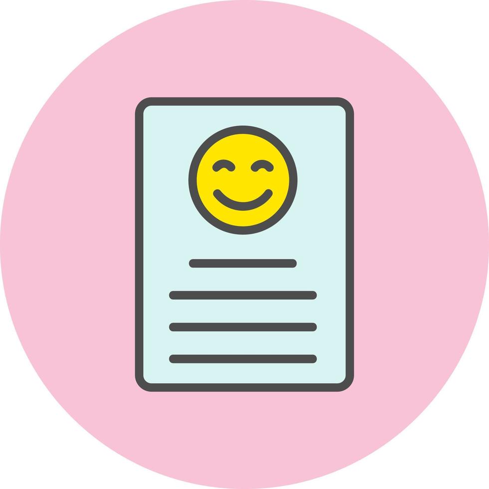 Good Review Icon Design vector