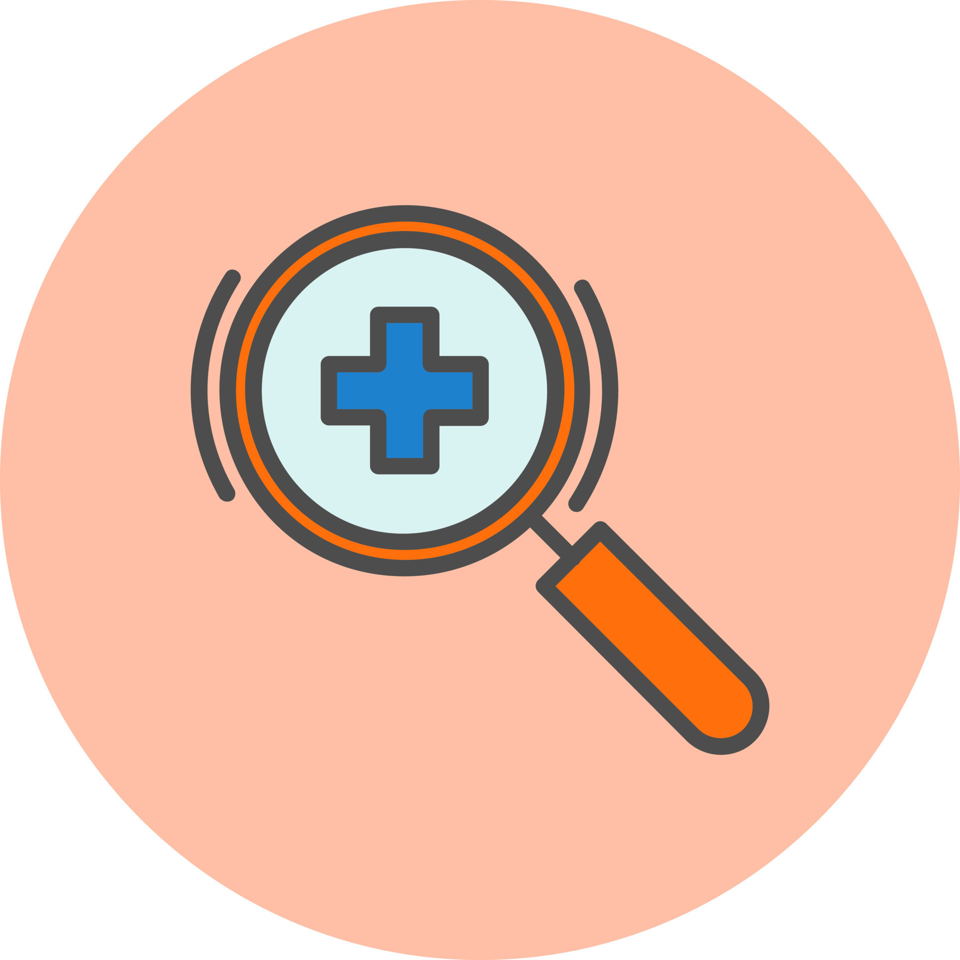 Magnifier Vector Icon Design 16418471 Vector Art at Vecteezy