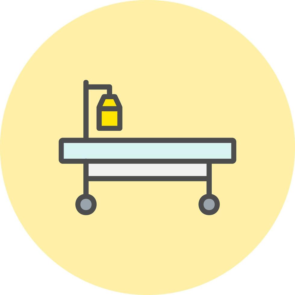 Stretcher Vector Icon Design