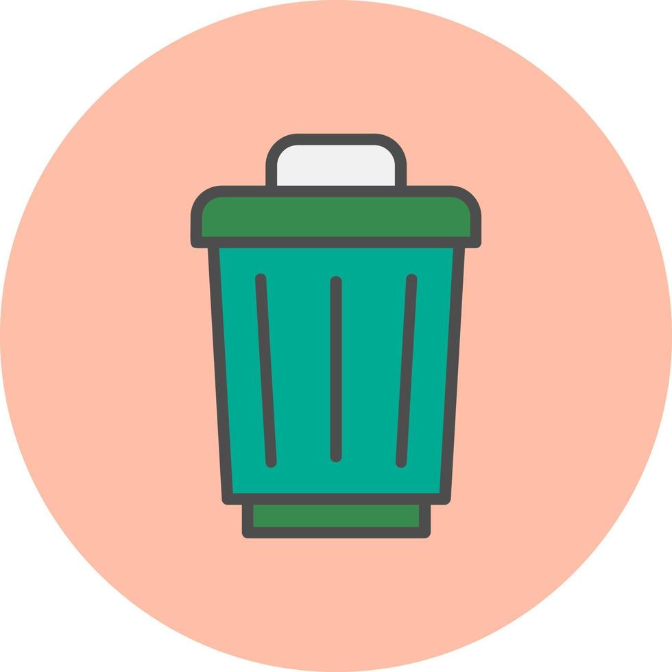 Trash Vector Icon Design