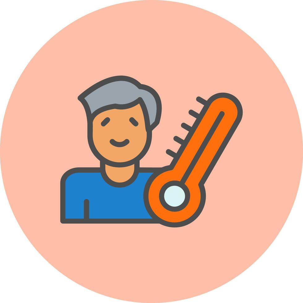 Sickness Vector Icon Design
