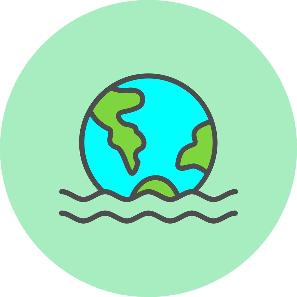 Ocean Vector Icon Design