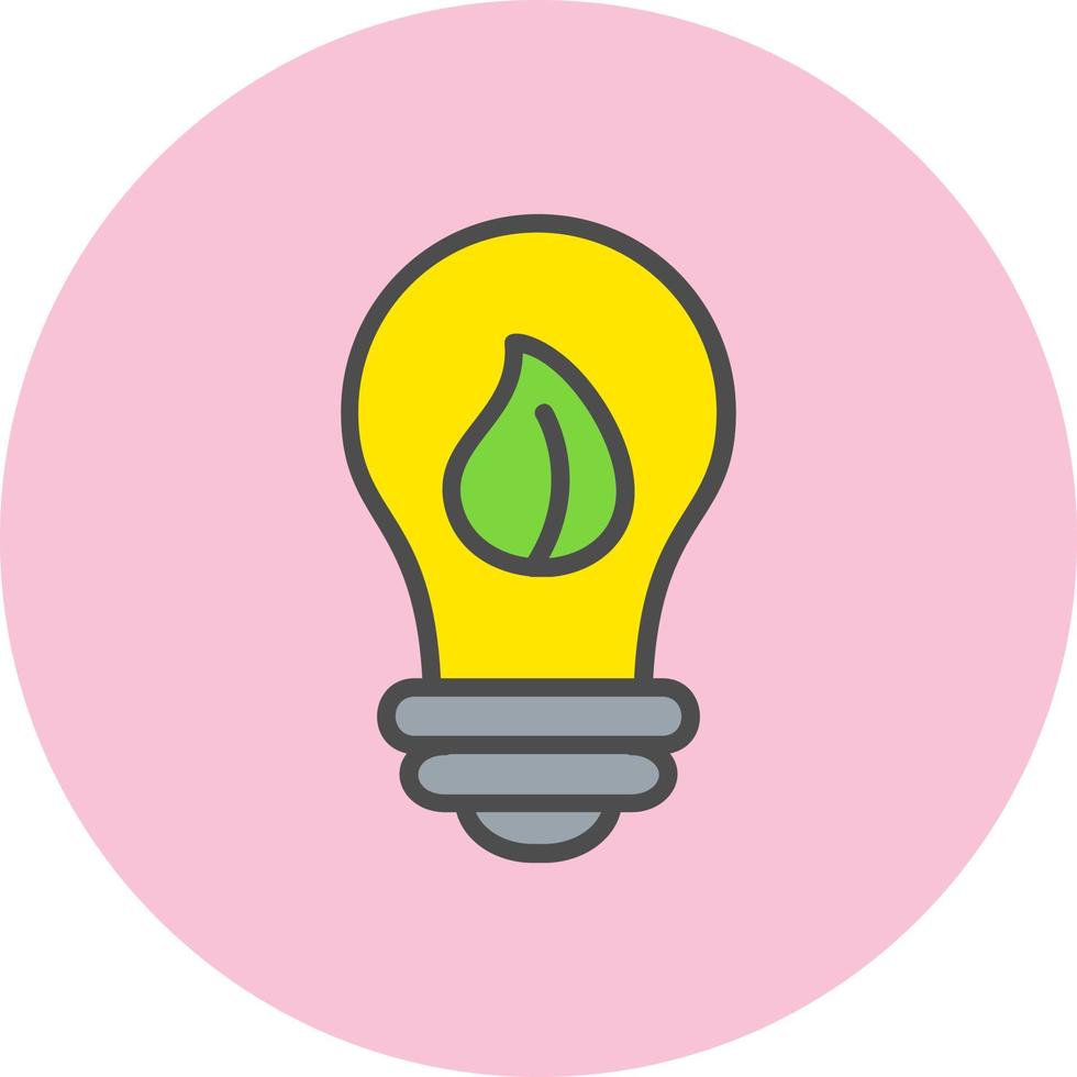 Green Energy Vector Icon Design