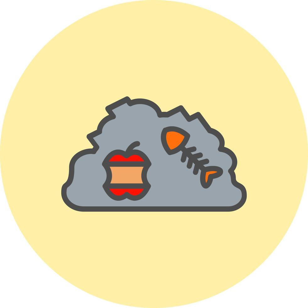 Dump Vector Icon Design