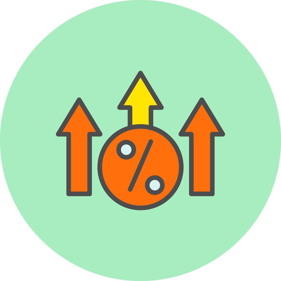 Increase Vector  Icon