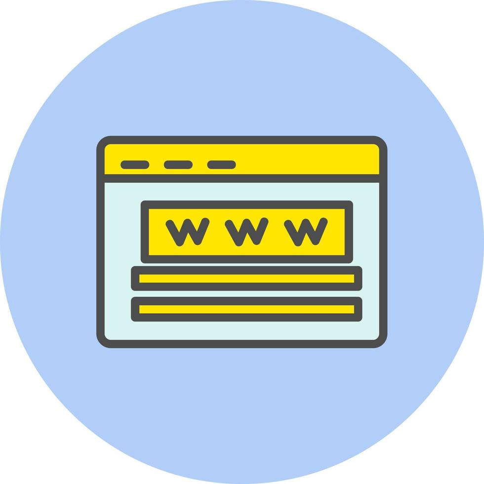Website Vector  Icon