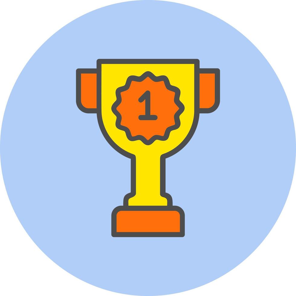 Trophy Vector  Icon