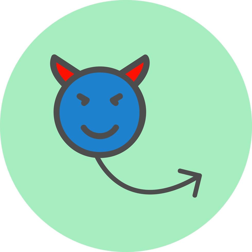 Evil Vector  Icon