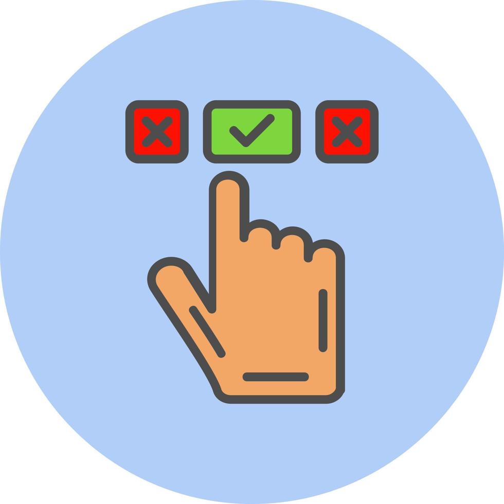 Choice Vector  Icon
