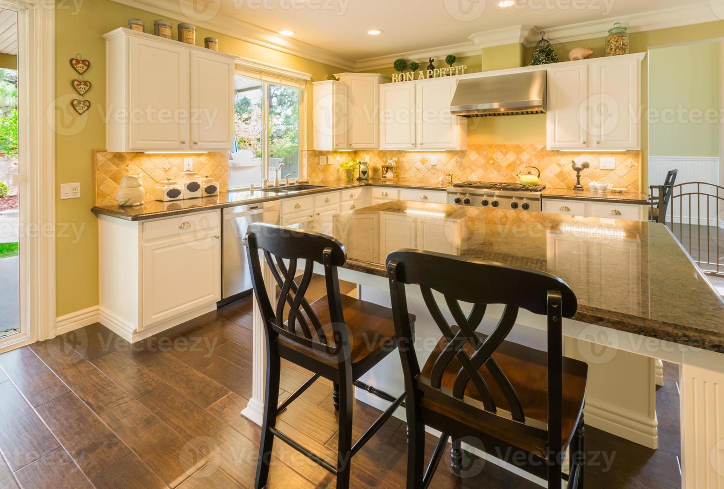 Beautiful Custom Kitchen Interior photo