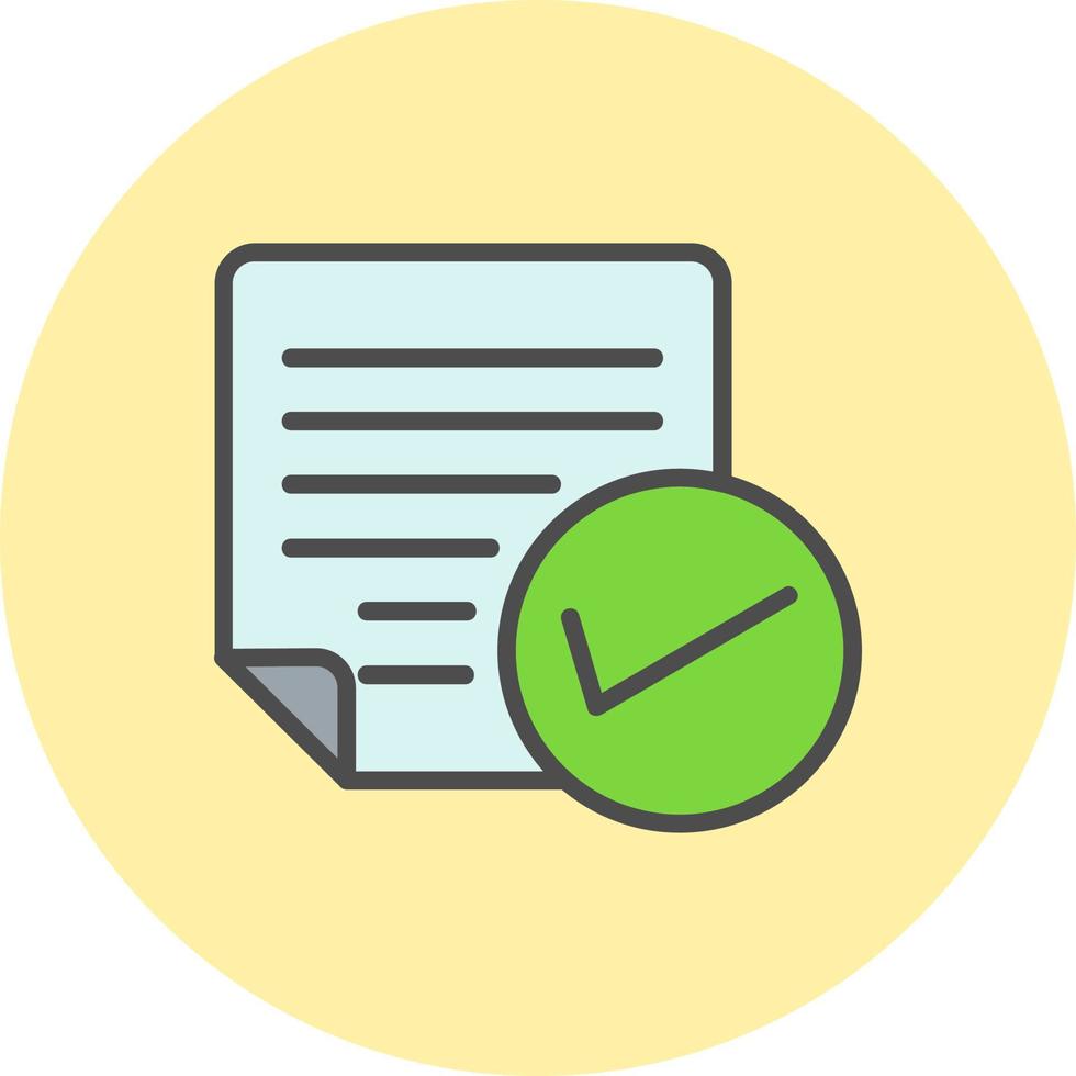 Document  Vector Icon