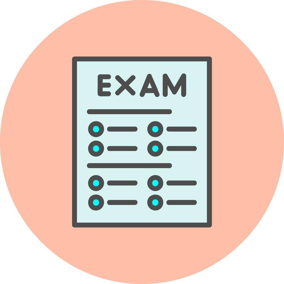 Exam Vector Icon