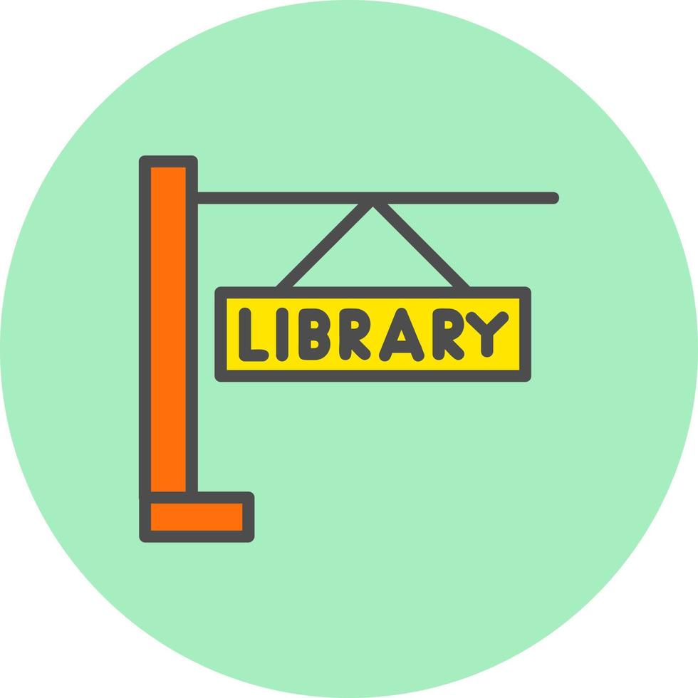 Library Vector Icon