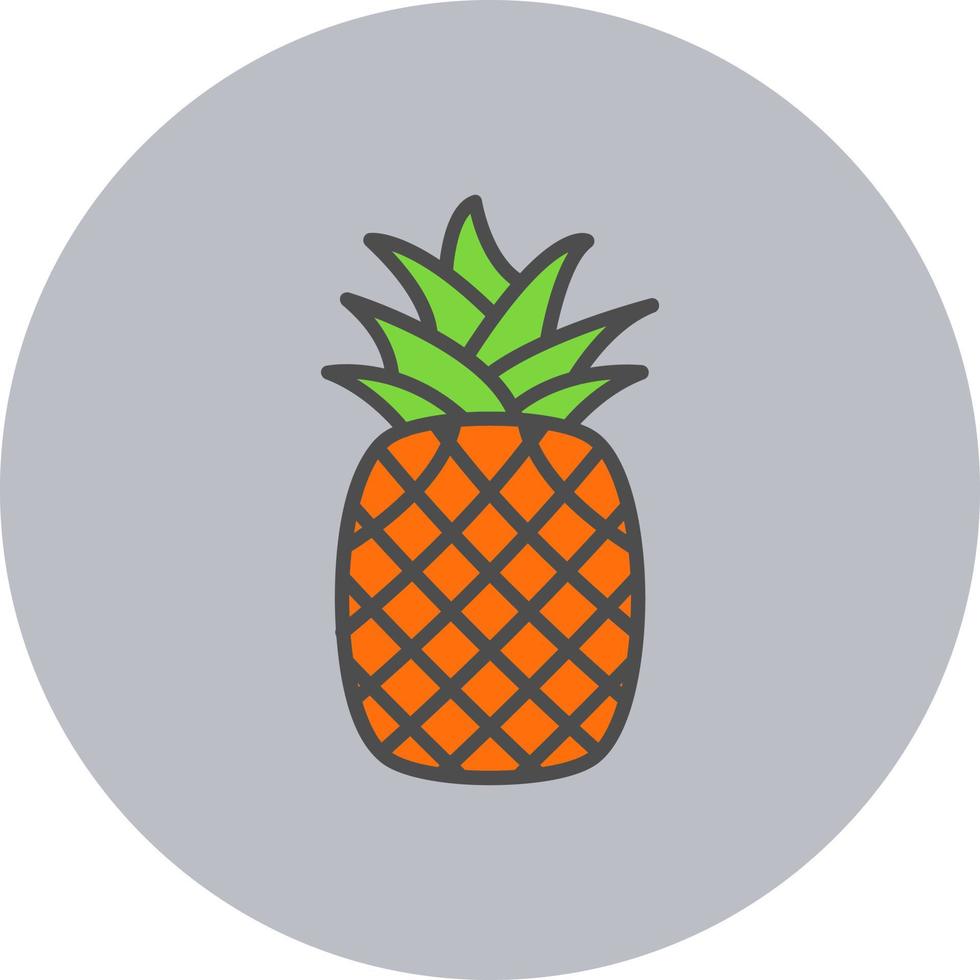 Pine Apple Vector Icon