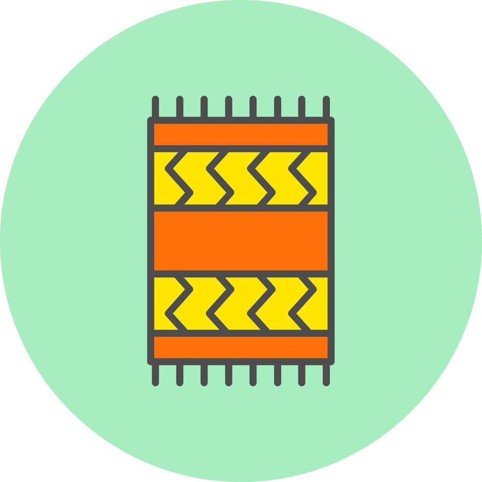 Beach Towel Vector Icon 16419668 Vector Art at Vecteezy