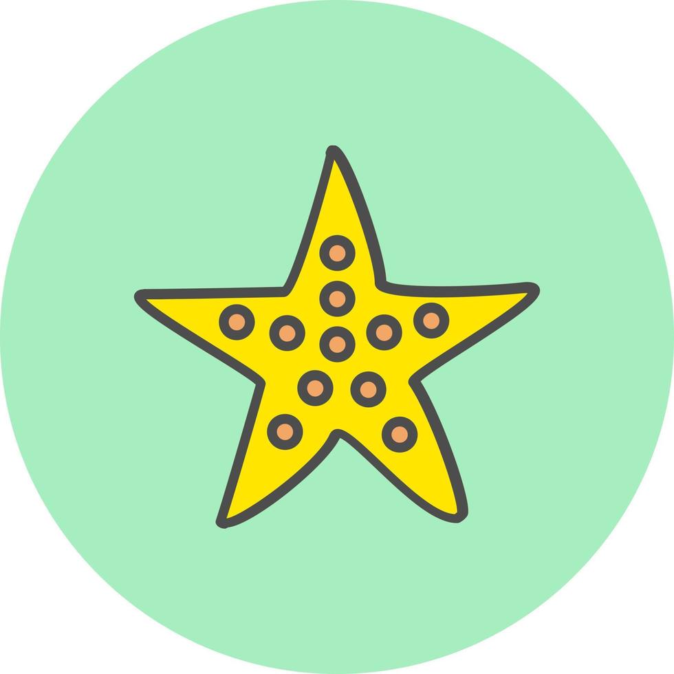 StarFish Vector Icon