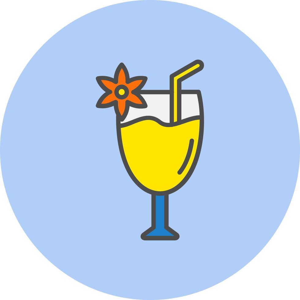 Cocktail Vector Icon