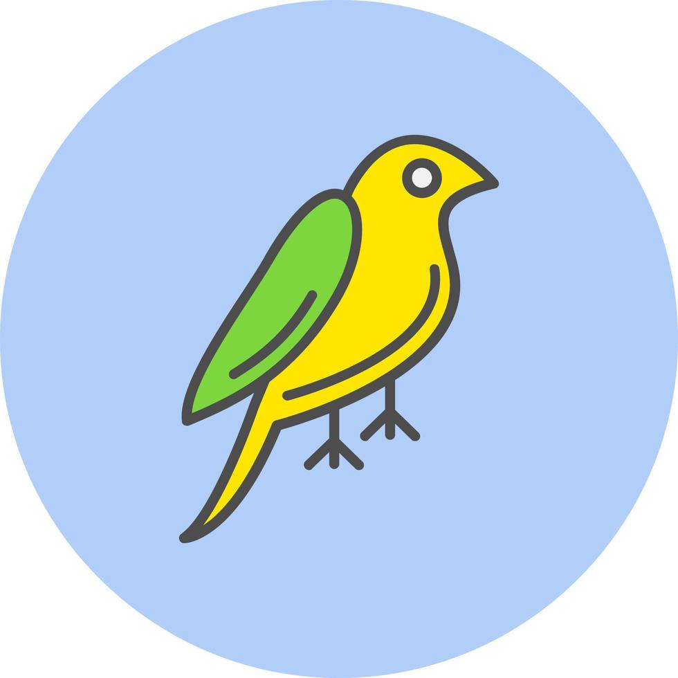 icono de vector de pájaro