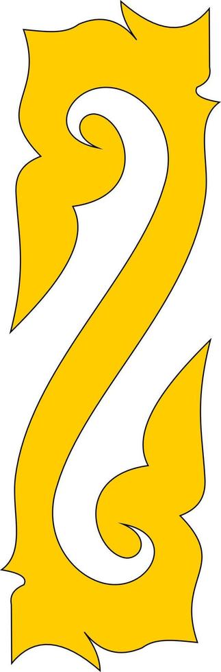 MInimalism floral ornament v1 vector