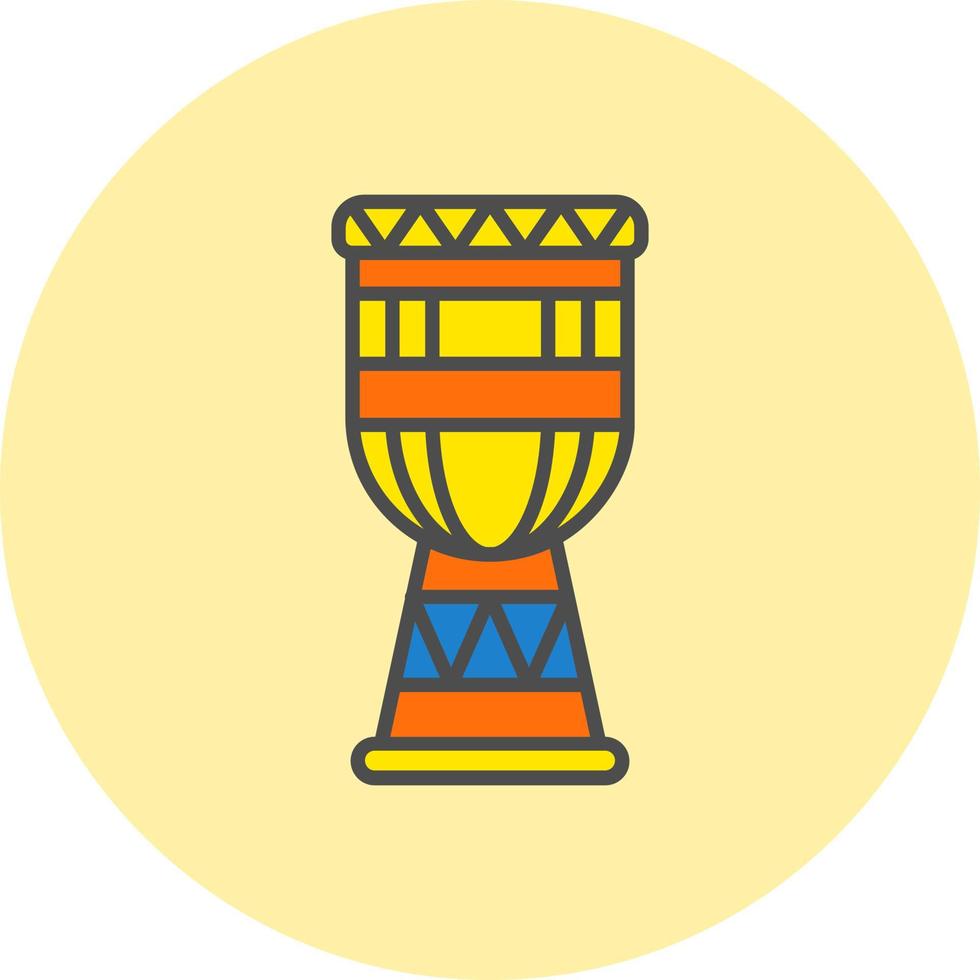 Djembe Vector Icon